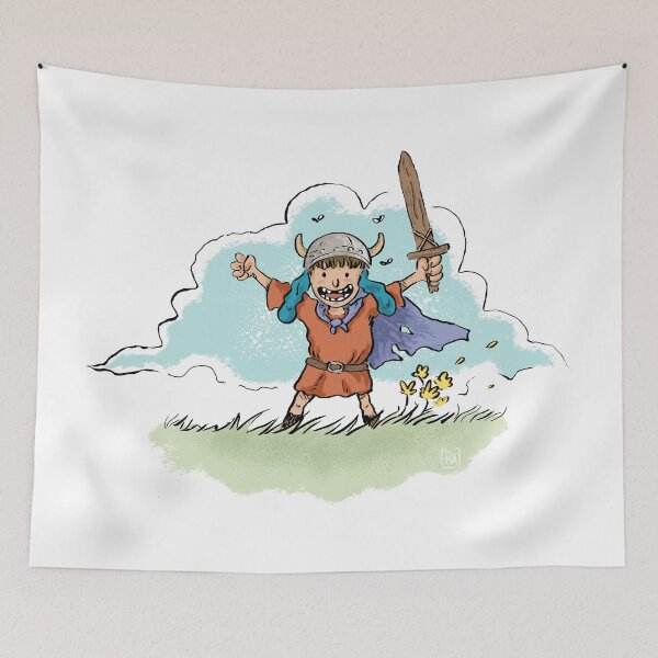 Item preview, Viking with dirty socks designed and sold by RackhamTheRoux.