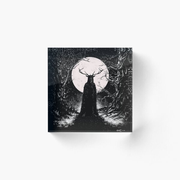 Herne The Hunter Acrylic Block