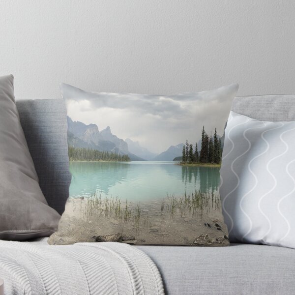 Item preview, Panorama del lago Maligne designed and sold by hawkie.