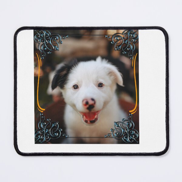 Item preview, The Cute Puppy Watching For Friends designed and sold by PopArtFever.