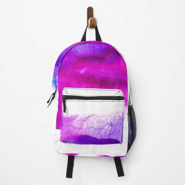 Item preview, Abstract purple with blue watercolor stain, blot smudge designed and sold by MTShoppingLine.