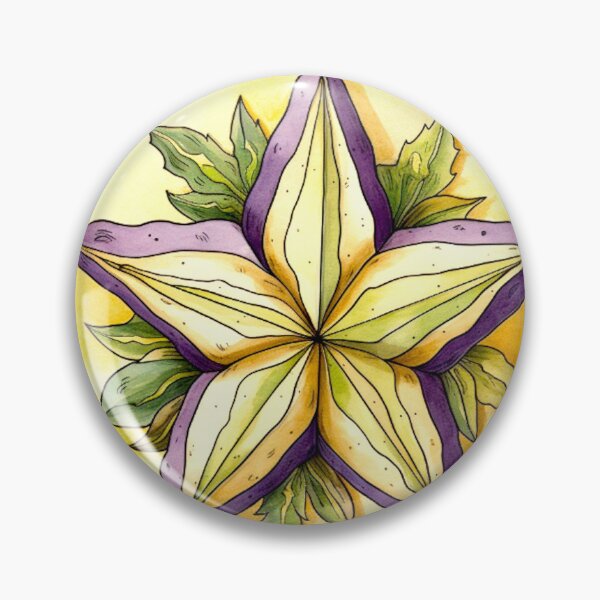Item preview, Star Design Eggplant, lavender, sage, beige, cream 3 designed and sold by Highlandkings.
