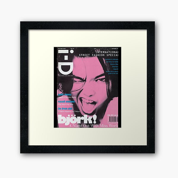 Aperçu de l'œuvre Björk Affiche Classique créée et vendue par BraxtonParker.