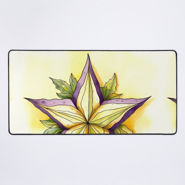 Item preview, Star Design Eggplant, lavender, sage, beige, cream 3 designed and sold by Highlandkings.
