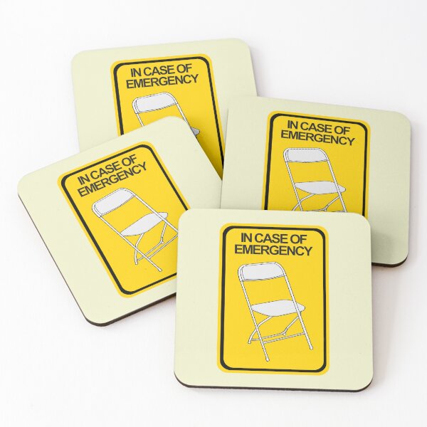 Item preview, Folding Chair In case of Emergency designed and sold by shopdiego.
