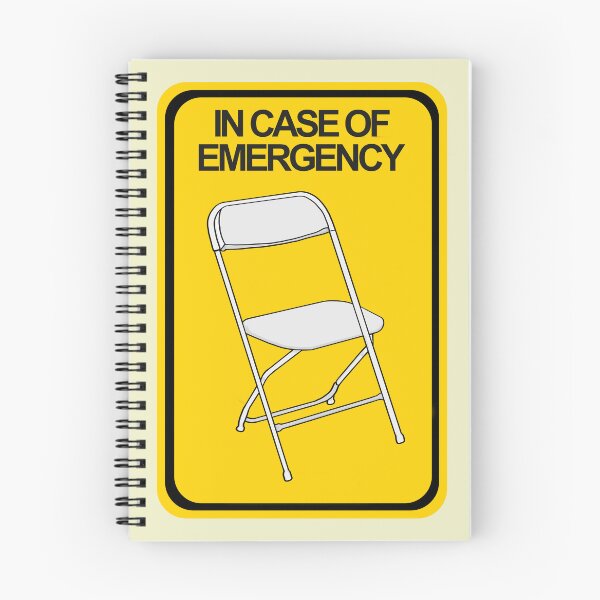 Item preview, Folding Chair In case of Emergency designed and sold by shopdiego.