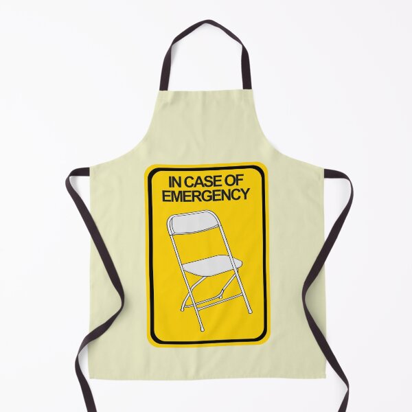Item preview, Folding Chair In case of Emergency designed and sold by shopdiego.