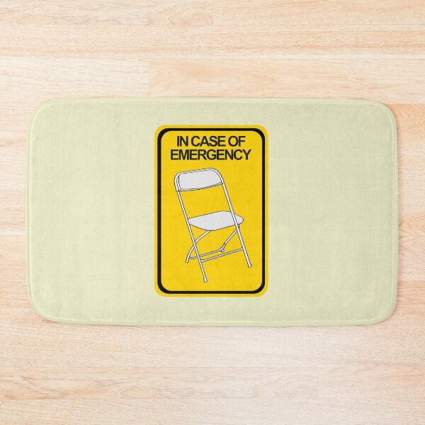 Item preview, Folding Chair In case of Emergency designed and sold by shopdiego.