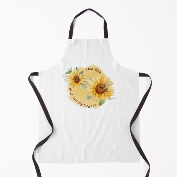 Item preview, New Day, New Opportunity | Watercolor Sunflowers designed and sold by Kimochi-Shop.
