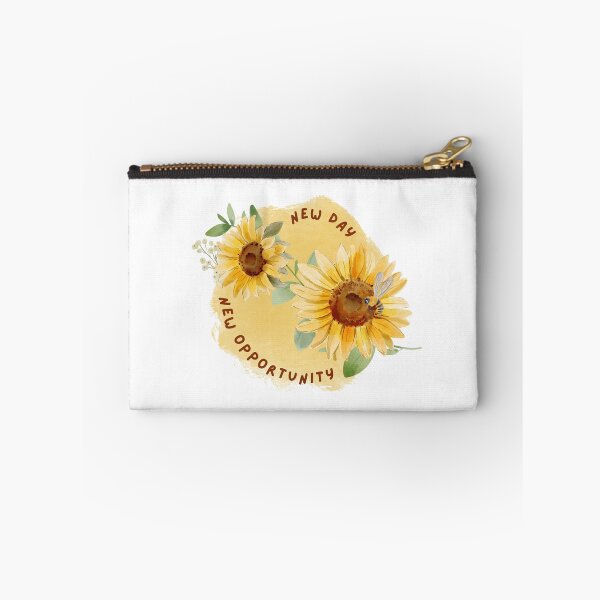 Item preview, New Day, New Opportunity | Watercolor Sunflowers designed and sold by Kimochi-Shop.