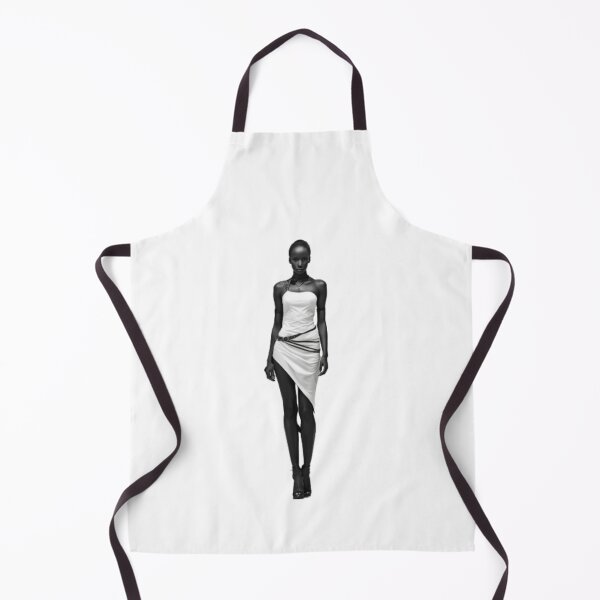 Item preview, Beautiful black girl dressed in white designed and sold by AlfredSSikula.