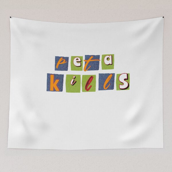 Item preview, PETA KILLS CLASSIC  T SHIRT designed and sold by sangram9337.