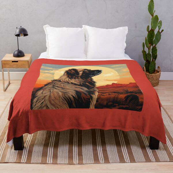 Item preview, Wild West Leonberger Cartoon Dog Art designed and sold by Appyrances.