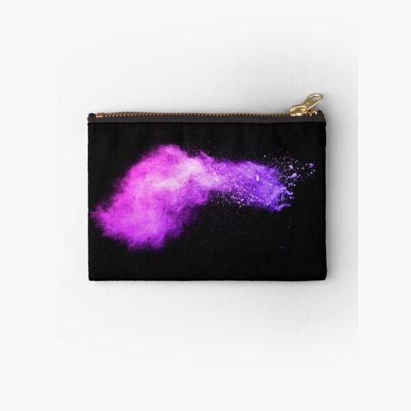 Item preview, Purple color powder explosion cloud on black background designed and sold by MTShoppingLine.