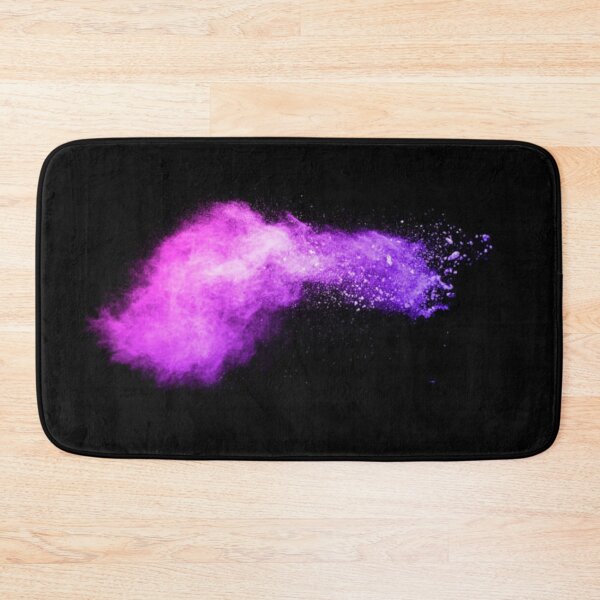 Item preview, Purple color powder explosion cloud on black background designed and sold by MTShoppingLine.