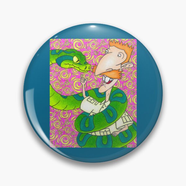 Item preview, Nigel Thornberry The Wild Thornberrys Neon Pattern 90s designed and sold by DinahBlalock.