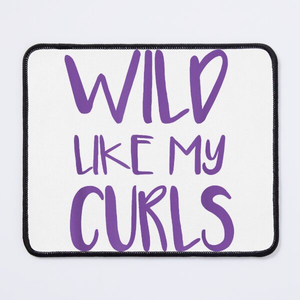 Item preview, Wild Like My Curls Cute Curly Hair Kid Design  designed and sold by LaverneQuick.