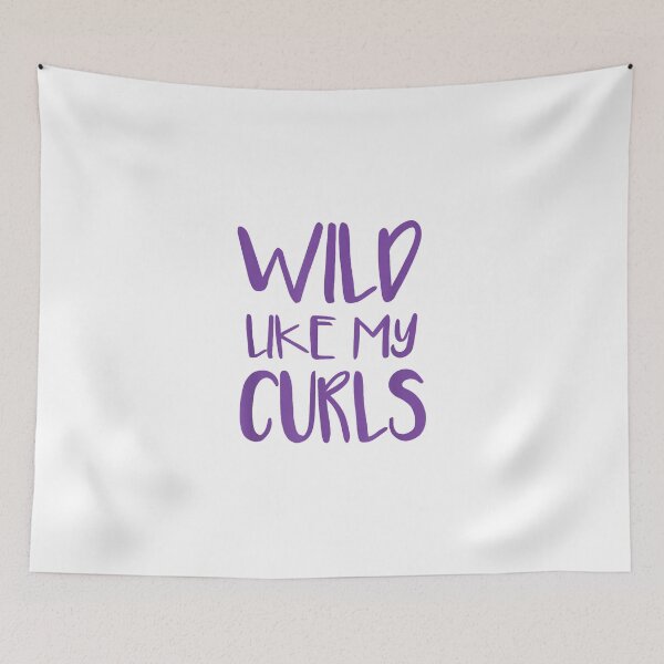 Item preview, Wild Like My Curls Cute Curly Hair Kid Design  designed and sold by LaverneQuick.