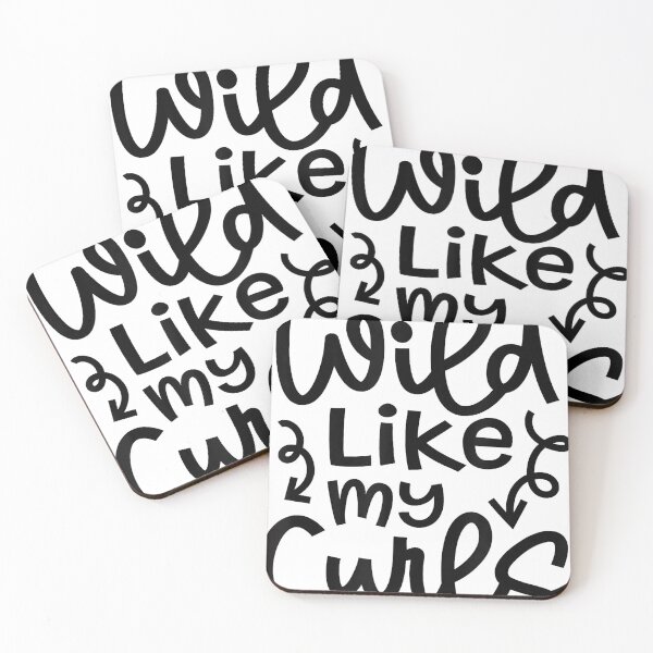 Item preview, Wild Like My Curls Cute Natural Curly Hair Funny  designed and sold by LaverneQuick.