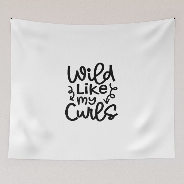 Item preview, Wild Like My Curls Cute Natural Curly Hair Funny  designed and sold by LaverneQuick.