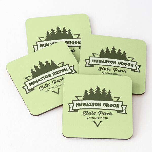 Item preview, Humaston Brook State Park Connecticut Trees And Ribbon designed and sold by bivenart.