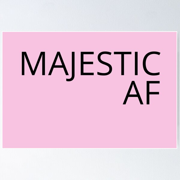 Item preview, Majestic AF designed and sold by GeometricLove.