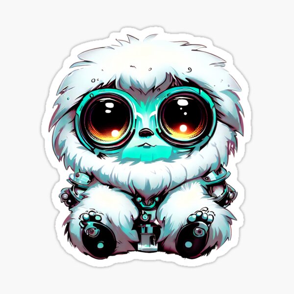 Big Puffy Yeti Sticker