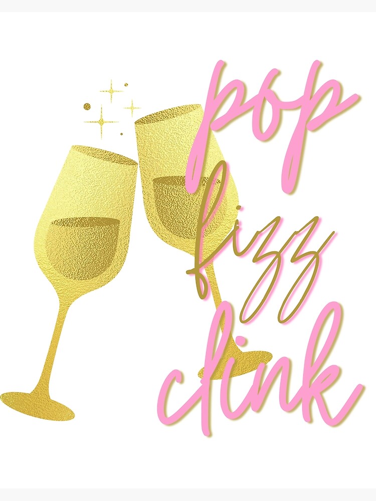 Pop Fizz Clink Champagne Glass Set of 2