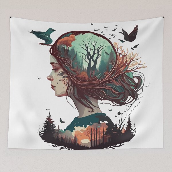 Item preview, Embrace of the Autumn Breeze - Dark Autumn designed and sold by ArchieDid.
