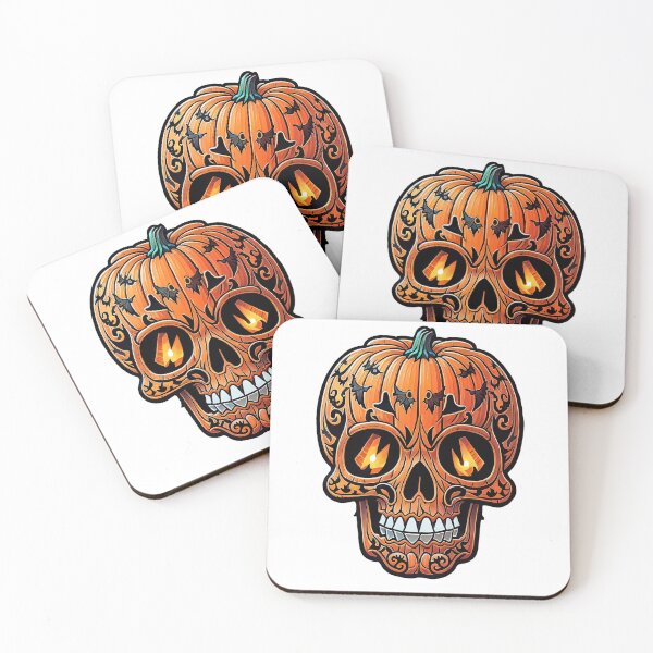 Item preview,  Halloween Pumpkin Skull designed and sold by MangoArtwork.