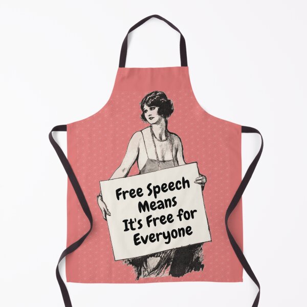 Item preview, Free Speech Means It's Free for Everyone designed and sold by Sunflower5576.