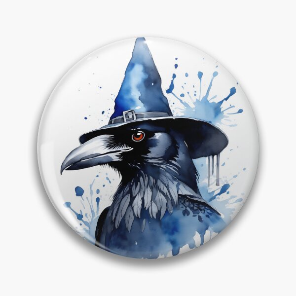 Item preview, Blue Crow Witch/Wizard designed and sold by artificialnctrn.