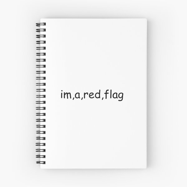 Item preview, Express Your Bold Side with "I'm a Red Flag" Sticker - Stand Out and Be Noticed! designed and sold by StickerguyYYY.