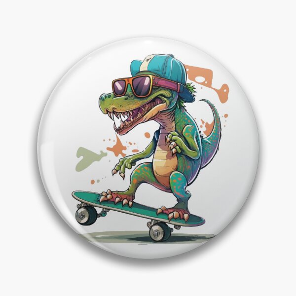 Item preview, Skateboarding Crocodile designed and sold by OrganicCharm.