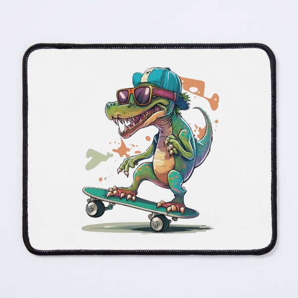 Item preview, Skateboarding Crocodile designed and sold by OrganicCharm.
