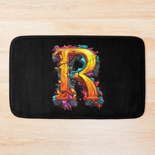 Item preview, Letter R - Cool, Detailed, typography designed and sold by Soraia Freire.