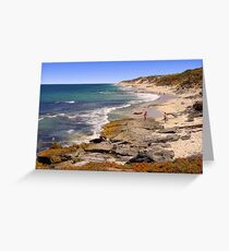 Burns Beach Greeting Card