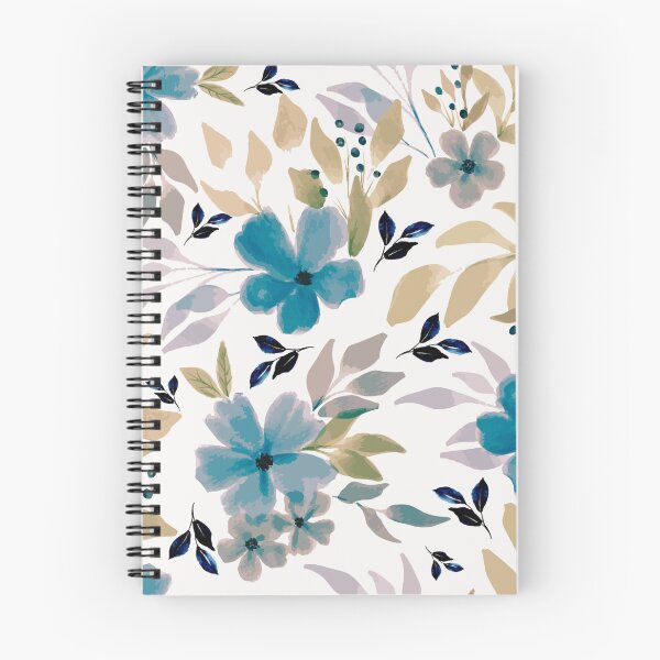 Item preview, Beautiful Blue Floral Watercolor Flowers Bloom Transparent Heavenly Nature designed and sold by ProGallery.