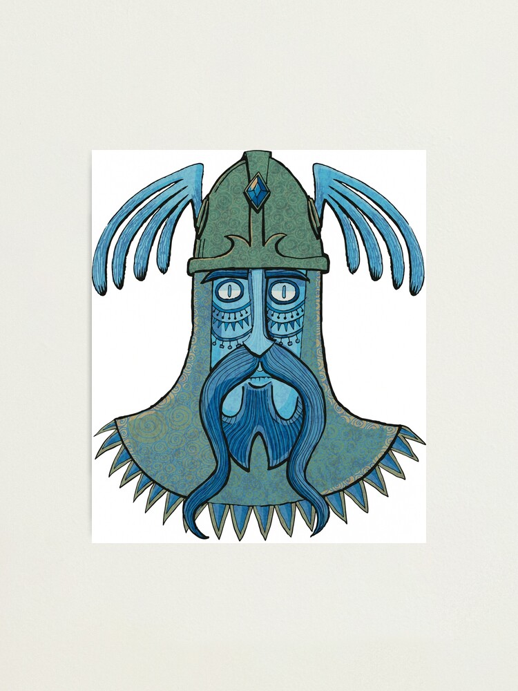 Alternate view of Celtic warrior Photographic Print