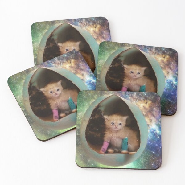 Item preview, Tater Tot the Kitten in Heaven designed and sold by kestrada2906.