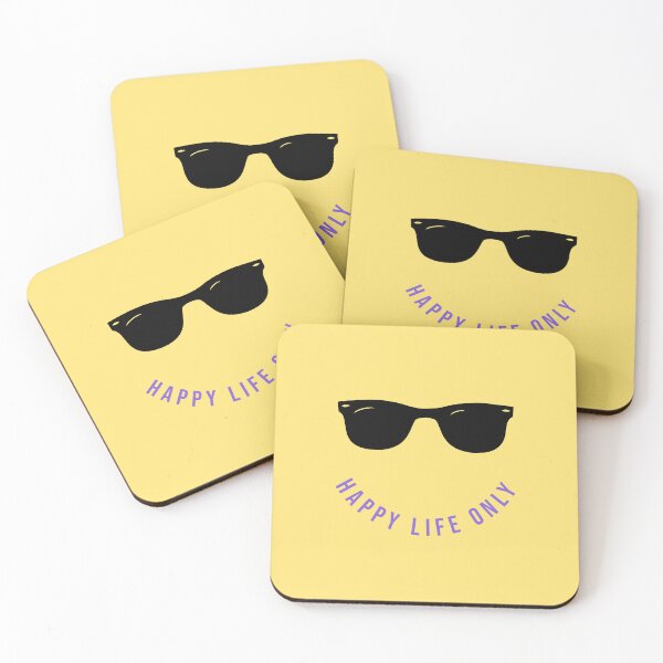 Item preview, Happy life only life is too short to be happy designed and sold by TropicalDesigna.
