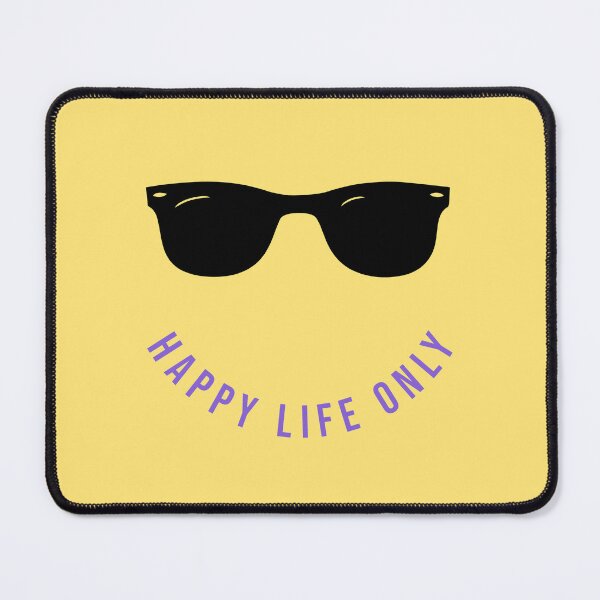 Item preview, Happy life only life is too short to be happy designed and sold by TropicalDesigna.