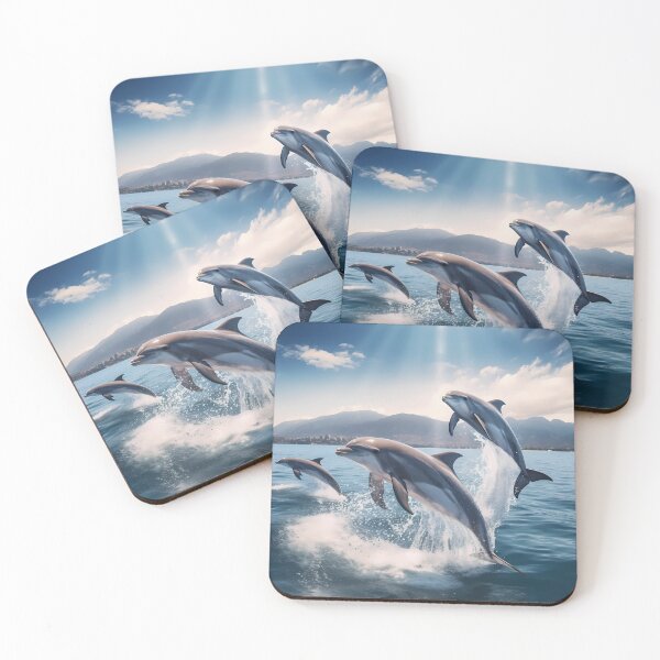 Item preview, "Dolphin Island" designed and sold by Art-Vortex-fr.