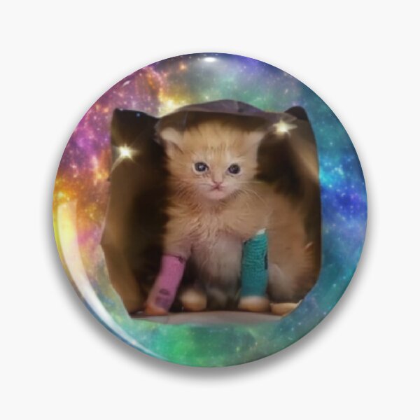Item preview, Tater Tot Cat the Kitten in Heaven Bonkers designed and sold by kestrada2906.