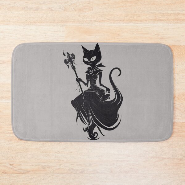 Item preview, Black Cat Sorcerer - Eva designed and sold by MarcinCollie.
