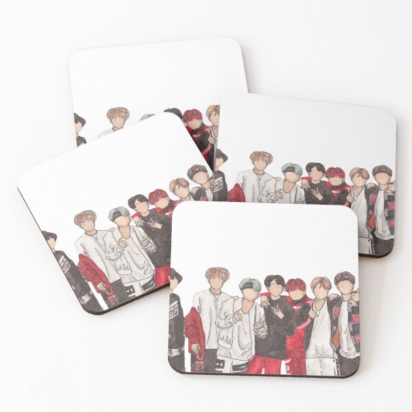 Item preview, BTS Mic Drop Watercolor designed and sold by elizabethhomme.