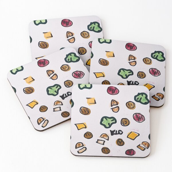 Item preview, Simple burger pattern  designed and sold by KLCdoodles.