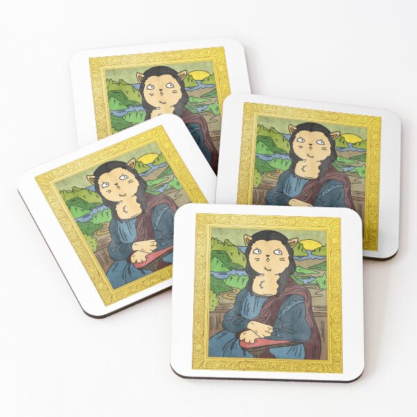 Item preview, Mona Meow-na Lisa designed and sold by amed73.