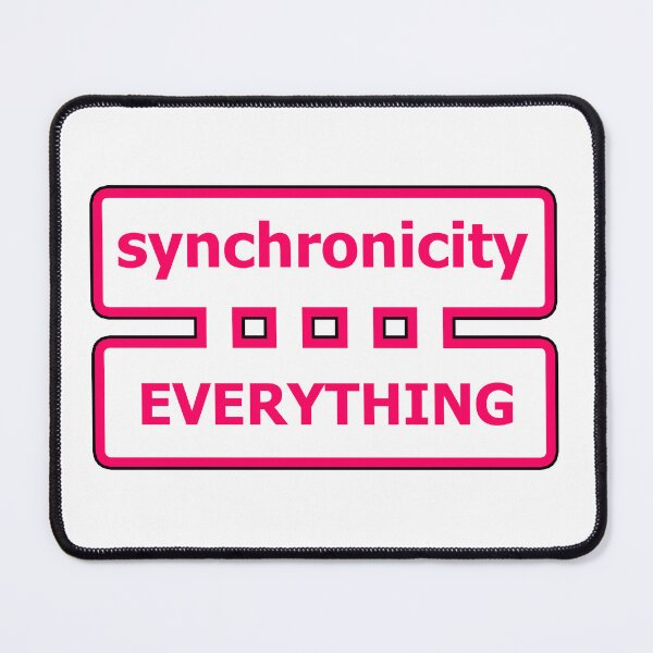 Item preview, Everything is Connected Synchronicity Jungian Psychology - Pink 1 of 4 designed and sold by Beachy.