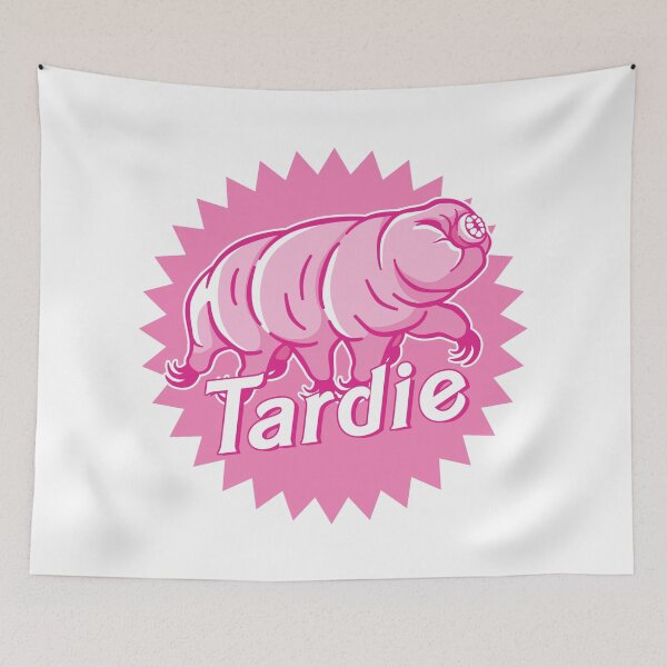 Item preview, Tardie the Pink Tardigrade  designed and sold by sirwatson.